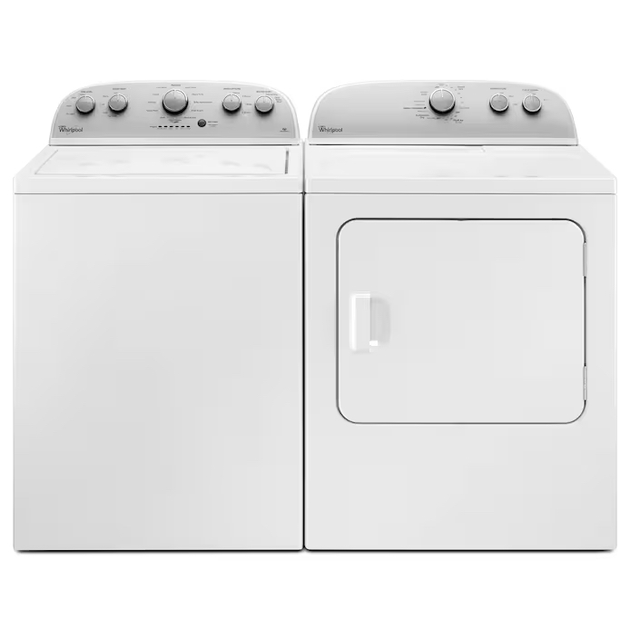 Standard top-load washer and dryer set for rent in Denver Colorado